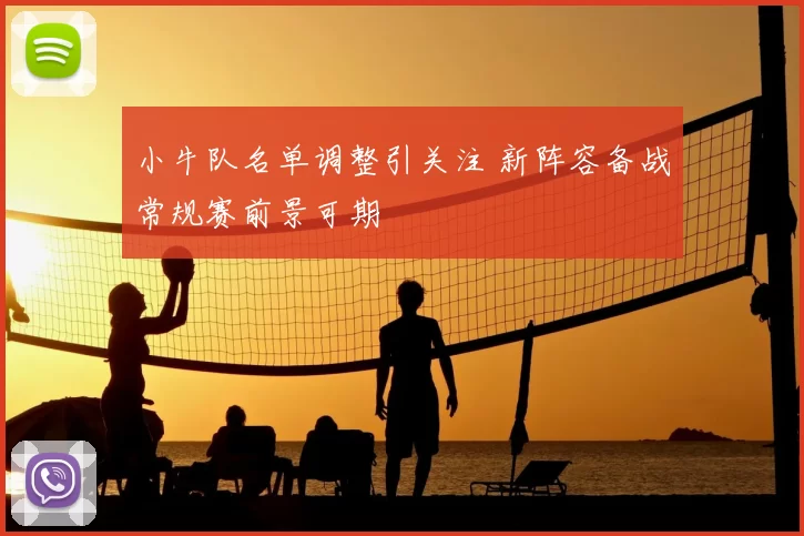 小牛队名单调整引关注 新阵容备战常规赛前景可期